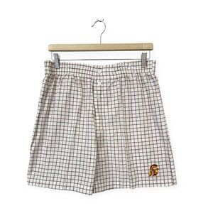 Red Oak Women's USC Shorts Size M Medium White and Red